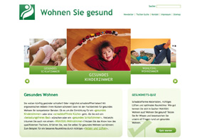 Wohnen Sie gesund